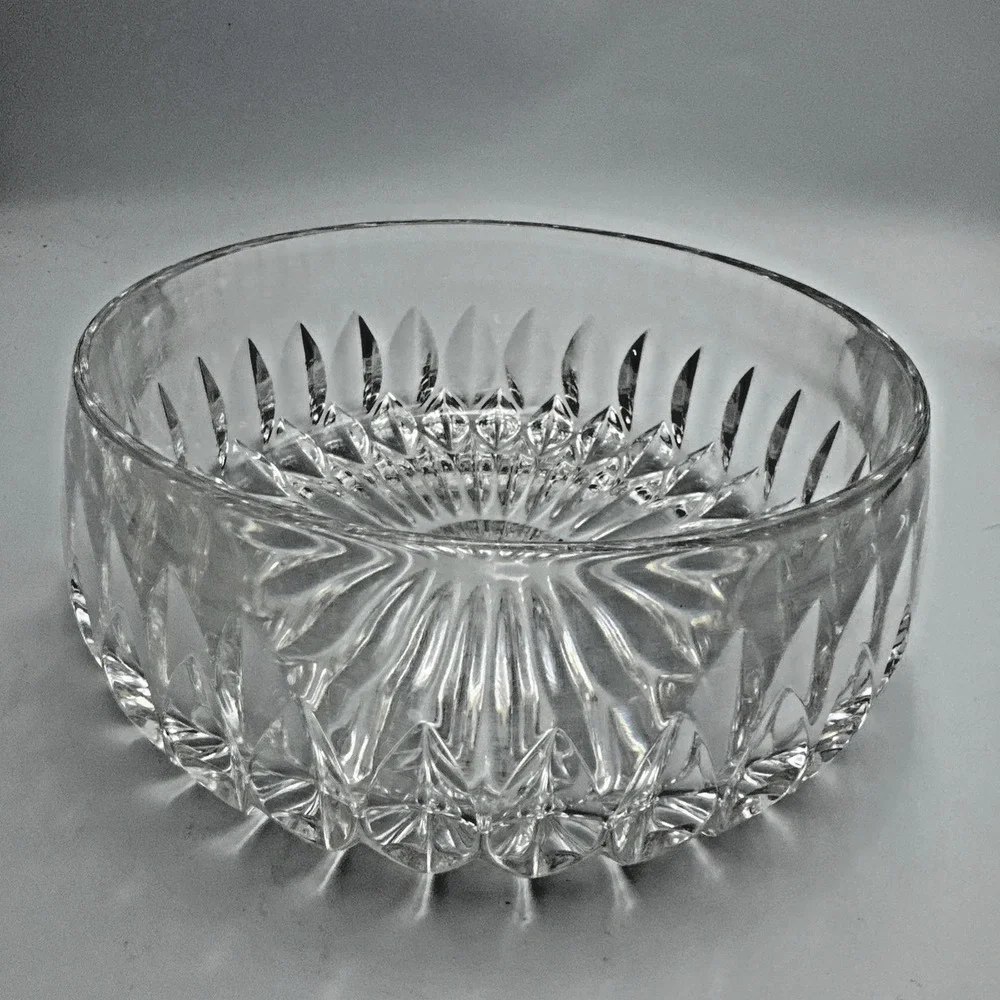 Vintage Centerpiece Crystal‎ Gorham Full Lead Crystal Bowl Germany Discontinued